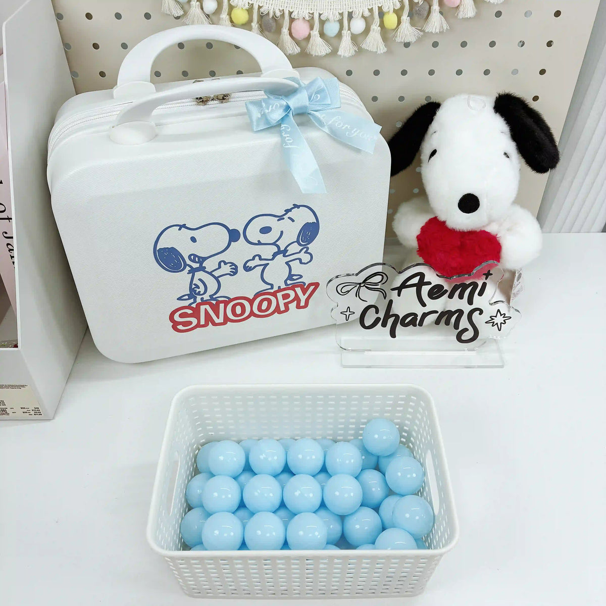 Juego de maletas Kawaii Lucky Scoop de 14 pulgadas