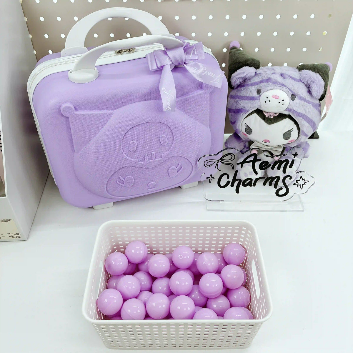 Juego de maletas Kawaii Lucky Scoop de 14 pulgadas