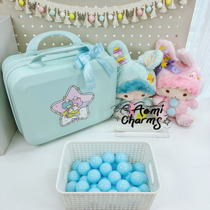 Juego de maletas Kawaii Lucky Scoop de 14 pulgadas